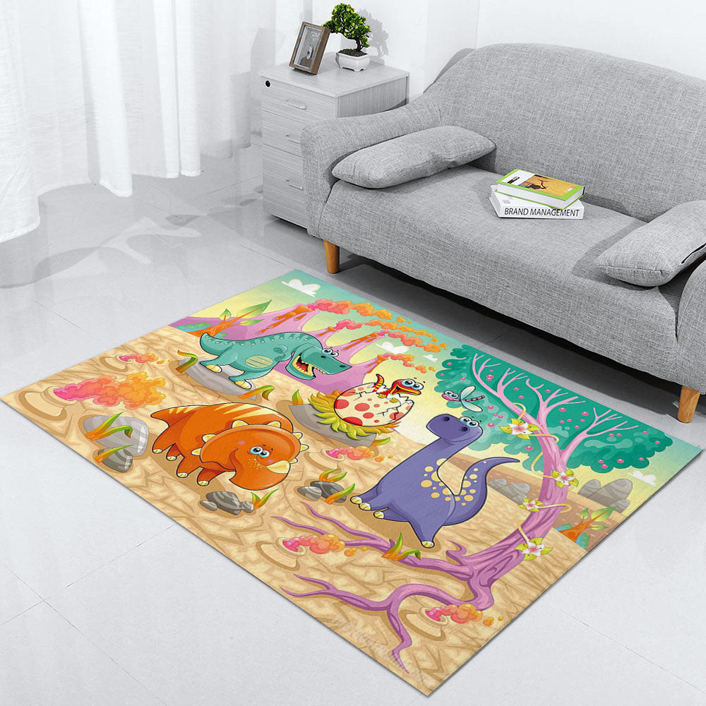 Tapis du monde des dinosaures