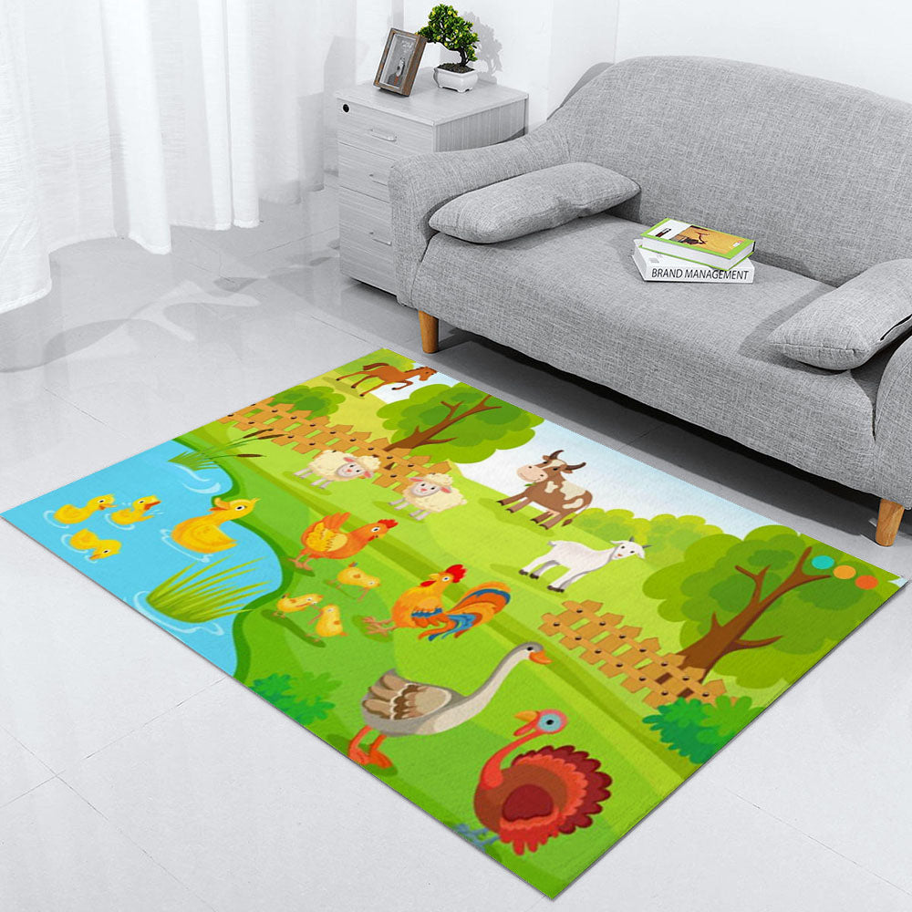 tapis du monde animal